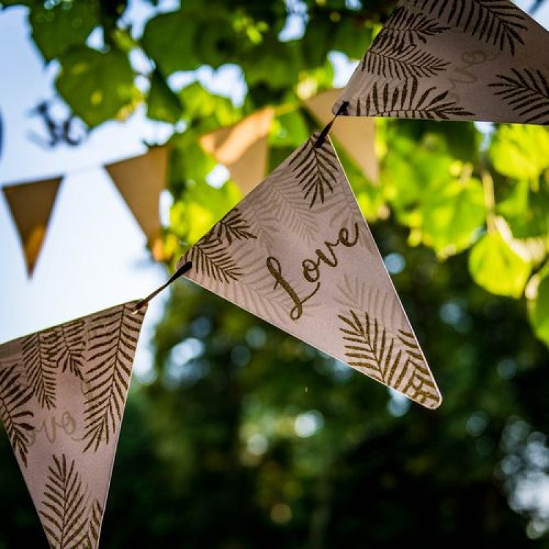 Beauty Home ΧΑΡΤΙΝΗ ΓΙΡΛΑΝΤΑ LOVE 15x21cm