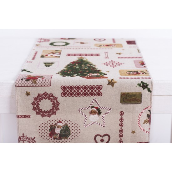 Beauty Home ΡΑΝΝΕΡ ΧΡΙΣΤΟΥΓΕΝΝΙΑΤΙΚΑ ΣΧΕΔΙΑ   32 cm x 2.5 m