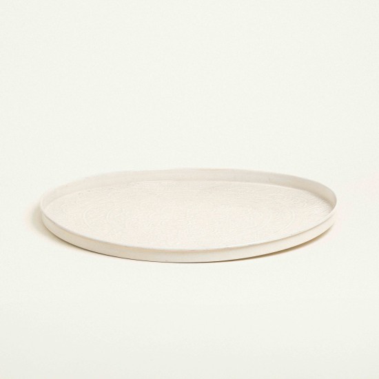 Beauty Home ΔΙΣΚΟΣ ΜΕΤΑΛΛΙΚΟΣ ΑΝΑΓΛΥΦΟΣ ΕΚΡΟΥ 60 CM Beauty Home ΔΙΣΚΟΣ ΜΕΤΑΛΛΙΚΟΣ ΑΝΑΓΛΥΦΟΣ ΕΚΡΟΥ 60 CM