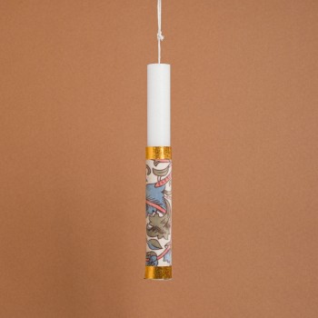 Beauty Home ΛΑΜΠΑΔΑ ΣΤΟΛΙΣΜΕΝΗ ΒΕΛΟΥΔΟ ΕΚΡΟΥ ΛΟΥΛΟΥΔΙΑ ΣΕ ΣΥΣΚΕΥΑΣΙΑ ΔΩΡΟΥ