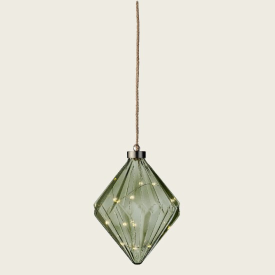Beauty Home ΦΑΝΑΡΙ ΕΣΩΤΕΡΙΚΟΥ ΧΩΡΟΥ ΔΙΑΜΑΝΤΙ 16 CM ΜΕ LED