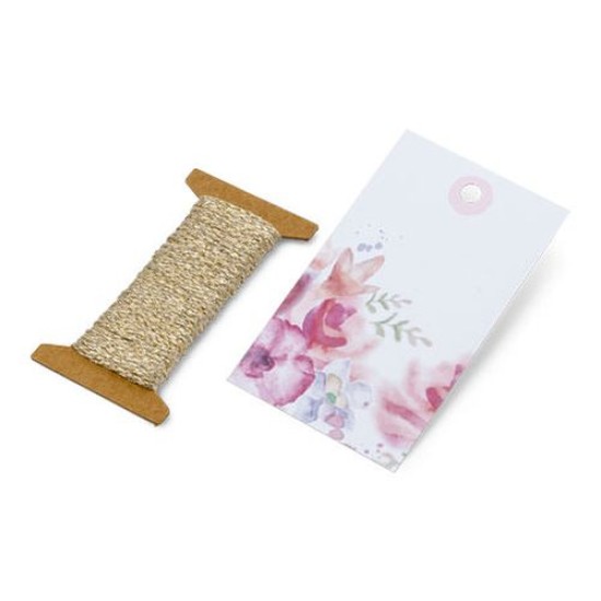 Beauty Home 12 ΕΤΙΚΕΤΕΣ ΦΛΟΡΑΛ ΜΕ ΚΟΡΔΟΝΙ 4.5X7.5CM Beauty Home 12 ΕΤΙΚΕΤΕΣ ΦΛΟΡΑΛ ΜΕ ΚΟΡΔΟΝΙ 4.5X7.5CM