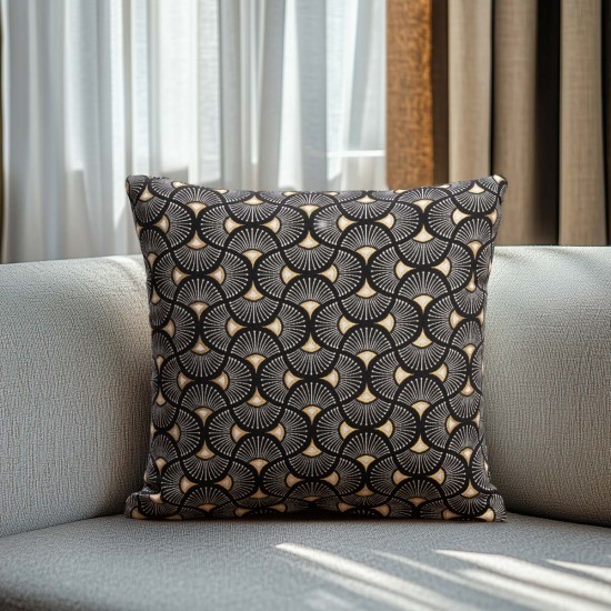 Beauty Home ΜΑΞΙΛΑΡΟΘΗΚΗ ΣΤΟΦΑ SCALE WAVE LUXURY 45 x 45 cm Beauty Home ΜΑΞΙΛΑΡΟΘΗΚΗ ΣΤΟΦΑ SCALE WAVE LUXURY 45 x 45 cm