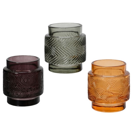 Beauty Home ΓΥΑΛΙΝΟ ΚΗΡΟΠΗΓΙΟ 7 x 8 cm Γκρι Beauty Home ΓΥΑΛΙΝΟ ΚΗΡΟΠΗΓΙΟ 7 x 8 cm Γκρι