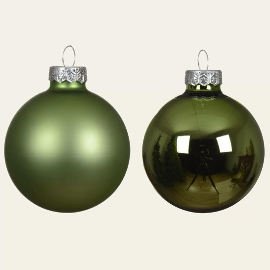 Beauty Home ΓΥΑΛΙΝΕΣ ΜΠΑΛΕΣ ΛΑΔΙ 10 CM 6 ΤΜΧ Beauty Home ΓΥΑΛΙΝΕΣ ΜΠΑΛΕΣ ΛΑΔΙ 10 CM 6 ΤΜΧ