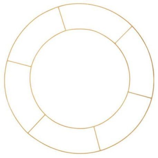 Beauty Home ΜΕΤΑΛΛΙΚΟΣ ΚΥΚΛΟΣ ΔΙΠΛΟΣ 60 CM Beauty Home ΜΕΤΑΛΛΙΚΟΣ ΚΥΚΛΟΣ ΔΙΠΛΟΣ 60 CM