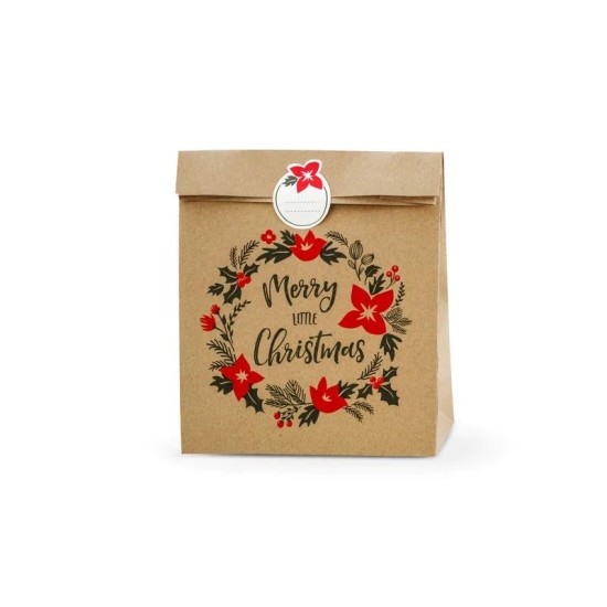 Beauty Home ΣΑΚΟΥΛΑΚΙΑ Merry Little Christmas, 3 ΤΜΧ 25x11x27cm Beauty Home ΣΑΚΟΥΛΑΚΙΑ Merry Little Christmas, 3 ΤΜΧ 25x11x27cm