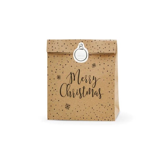 Beauty Home ΣΑΚΟΥΛΑΚΙΑ Merry Christmas, 3 ΤΜΧ 25x11x27cm Beauty Home ΣΑΚΟΥΛΑΚΙΑ Merry Christmas, 3 ΤΜΧ 25x11x27cm