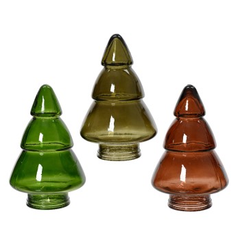 Beauty Home ΓΥΑΛΙΝO ΔΕΝΤΡO 9,5 x 15 cm