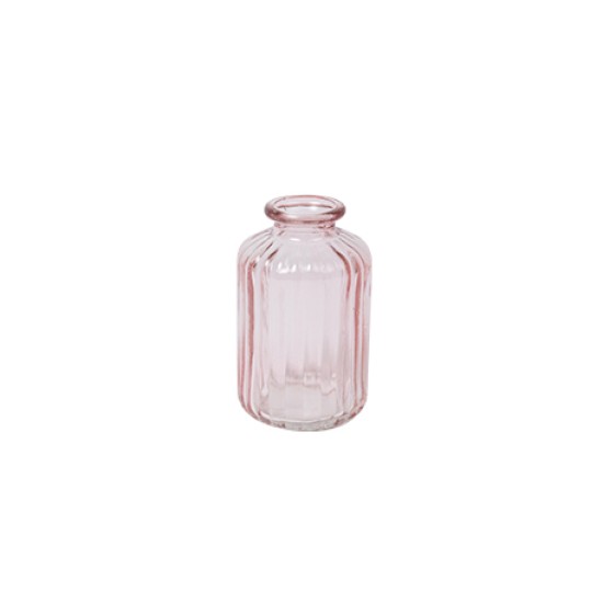Beauty Home ΒΑΖΑΚΙ ΡΟΖ Ø6,2x10cm 190ml Beauty Home ΒΑΖΑΚΙ ΡΟΖ Ø6,2x10cm 190ml
