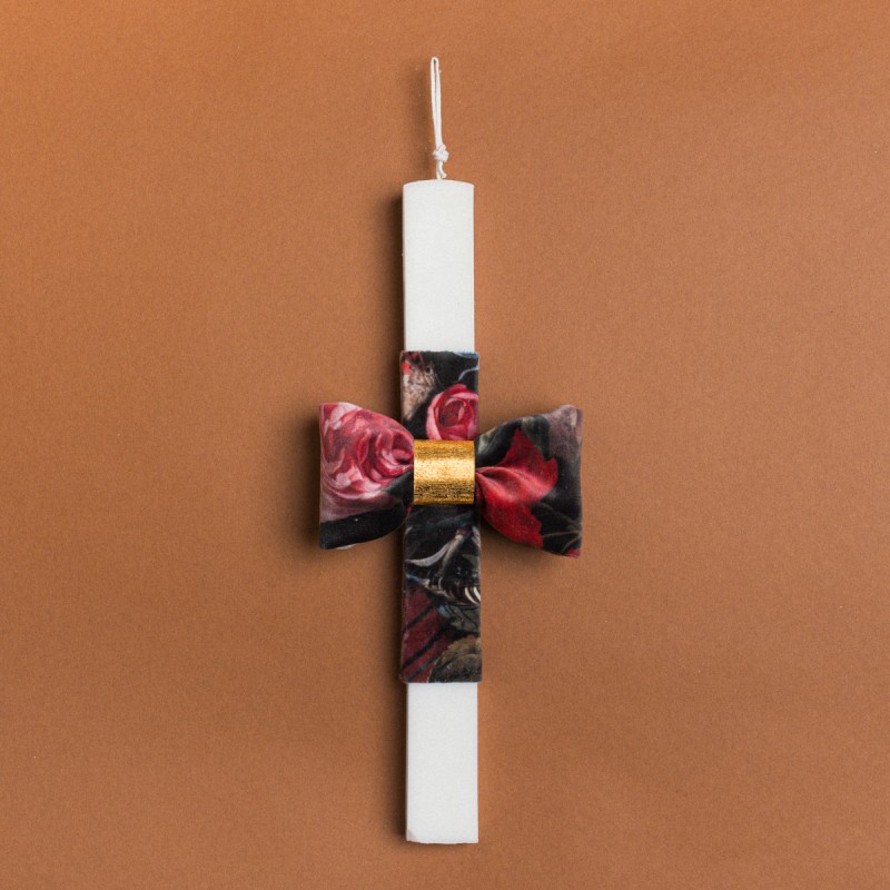 Beauty Home ΛΑΜΠΑΔΑ 33cm ΦΛΟΡΑΛ ΦΙΟΓΚΟΣ ΒΕΛΟΥΔΟ ΠΡΑΣΙΝΟ ΣΕ ΣΥΣΚΕΥΑΣΙΑ ΔΩΡΟΥ