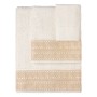 Beauty Home Σετ πετσέτες 3τμχ με δαντέλα Art 3440 (30x50+50x90+70x140) Εκρού