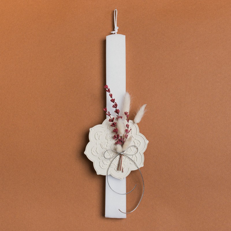 Beauty Home ΛΑΜΠΑΔΑ 33cm ΣΟΥΒΕΡ ΜΕ ΑΠΟΞΗΡΑΜΕΝΑ ΕΚΡΟΥ ΣΕ ΣΥΣΚΕΥΑΣΙΑ ΔΩΡΟΥ