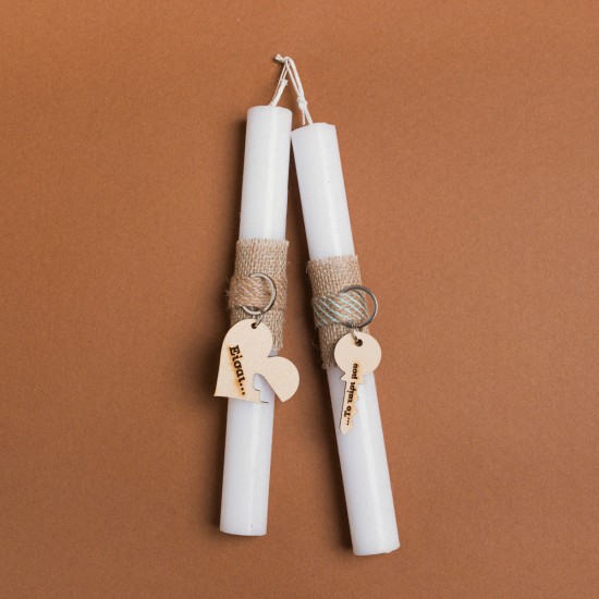 Beauty Home ΛΑΜΠΑΔΑ 25cm ΚΛΕΙΔΙ-ΚΑΡΔΙΑ ΜΠΡΕΛΟΚ ΣΕΤ 2 τμχ ΣΕ ΣΥΣΚΕΥΑΣΙΑ ΔΩΡΟΥ Beauty Home ΛΑΜΠΑΔΑ 25cm ΚΛΕΙΔΙ-ΚΑΡΔΙΑ ΜΠΡΕΛΟΚ ΣΕΤ 2 τμχ ΣΕ ΣΥΣΚΕΥΑΣΙΑ ΔΩΡΟΥ