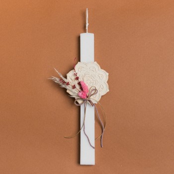 Beauty Home ΛΑΜΠΑΔΑ 33cm ΣΟΥΒΕΡ ΔΙΧΡΩΜΟ ΜΕ ΑΠΟΞΗΡΑΜΕΝΑ ΕΚΡΟΥ ΣΕ ΣΥΣΚΕΥΑΣΙΑ ΔΩΡΟΥ