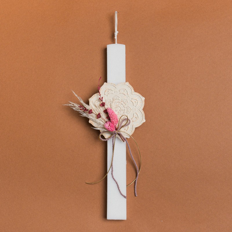 Beauty Home ΛΑΜΠΑΔΑ 33cm ΣΟΥΒΕΡ ΔΙΧΡΩΜΟ ΜΕ ΑΠΟΞΗΡΑΜΕΝΑ ΕΚΡΟΥ ΣΕ ΣΥΣΚΕΥΑΣΙΑ ΔΩΡΟΥ