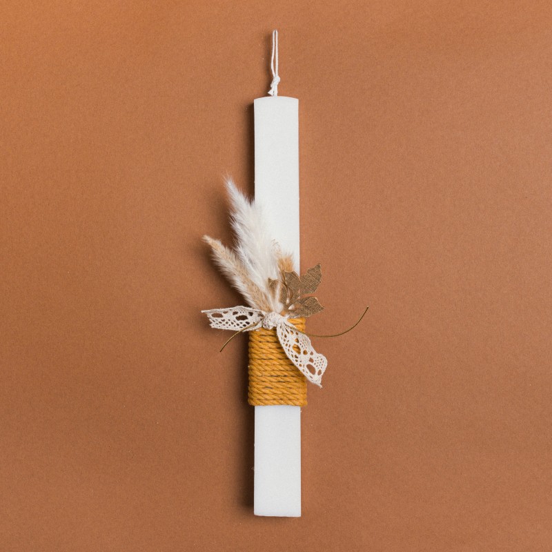 Beauty Home ΛΑΜΠΑΔΑ 33cm ΞΥΛΙΝΟ ΚΛΑΔΙ ΜΕ ΑΠΟΞΗΡΑΜΕΝΑ ΜΟΥΣΤΑΡΔΙ ΣΕ ΣΥΣΚΕΥΑΣΙΑ ΔΩΡΟΥ