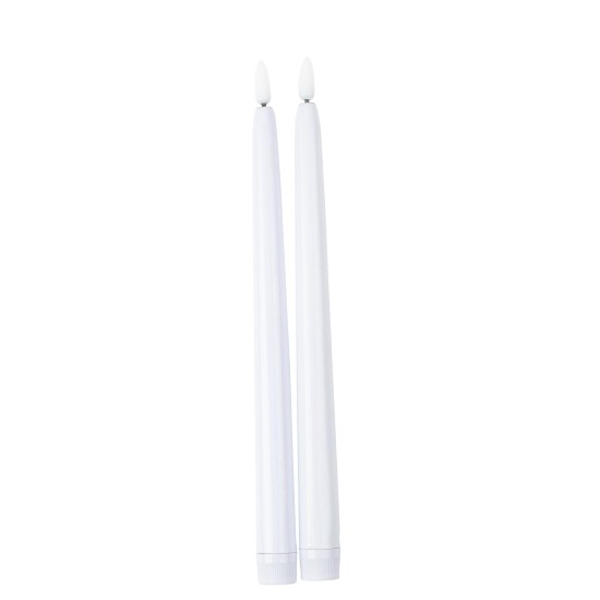 Beauty Home 2 Κεριά LED Λευκά 27,5 x 2 CM – 2 Μπαταρίες AA δεν περιλαμβάνονται Beauty Home 2 Κεριά LED Λευκά 27,5 x 2 CM – 2 Μπαταρίες AA δεν περιλαμβάνονται