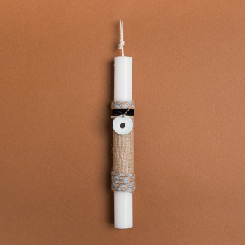 Beauty Home ΛΑΜΠΑΔΑ 25cm ΞΥΛΙΝΟ ΜΑΤΙ ΣΙΕΛ ΣΕ ΣΥΣΚΕΥΑΣΙΑ ΔΩΡΟΥ