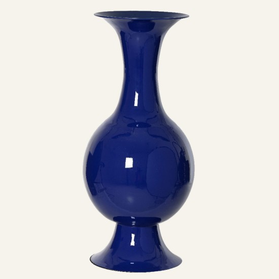 Beauty Home Μεταλλικό Βάζο Μπλε 77 x 39 cm Beauty Home Μεταλλικό Βάζο Μπλε 77 x 39 cm