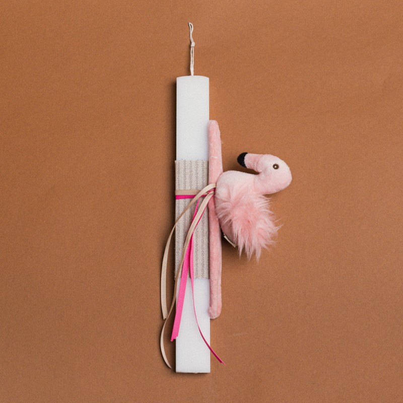 Beauty Home ΛΑΜΠΑΔΑ 33cm ΒΡΑΧΙΟΛΙ ΛΟΥΤΡΙΝΟ ΦΛΑΜΙΝΓΚΟ ΣΕ ΣΥΣΚΕΥΑΣΙΑ ΔΩΡΟΥ