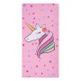 Beauty Home Πετσέτα θαλάσσης διπλής όψης παιδική Microfiber Αrt 2266 Ροζ