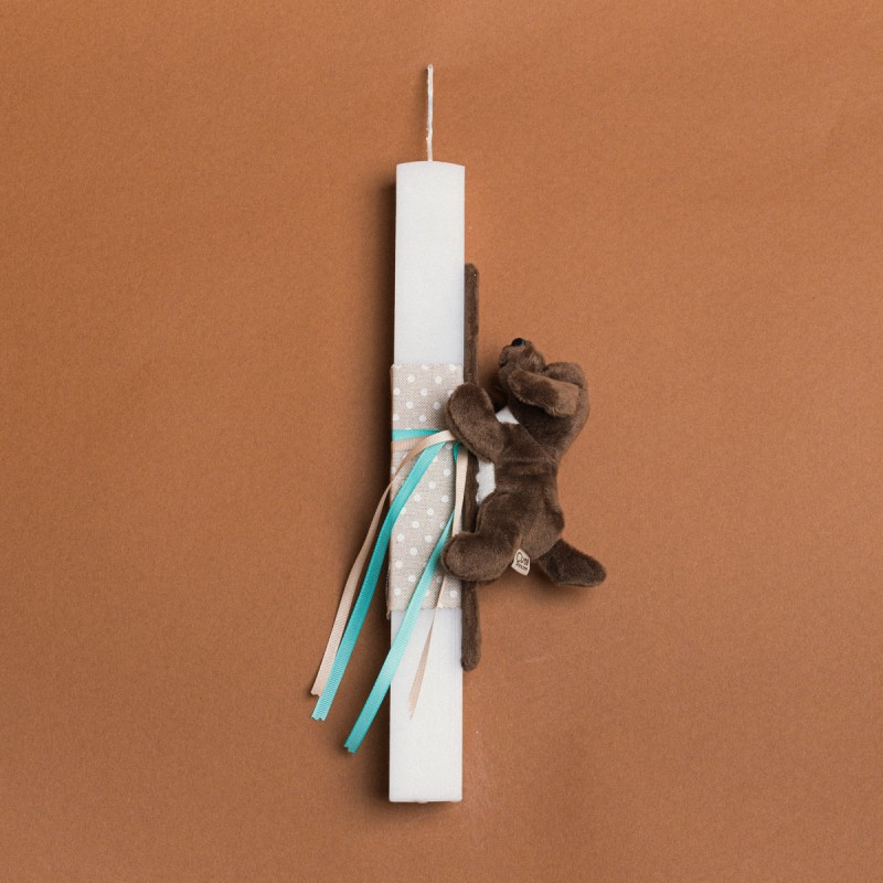 Beauty Home ΛΑΜΠΑΔΑ 33cm ΒΡΑΧΙΟΛΙ ΛΟΥΤΡΙΝΟ ΣΚΥΛΑΚΙ ΣΕ ΣΥΣΚΕΥΑΣΙΑ ΔΩΡΟΥ