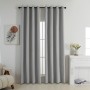 Beauty Home Κουρτίνα Full Blackout σκίασης με 8 κρίκους Elite Art 8392 Light Grey-Νο3 140x270 Ασημί