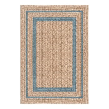 Beauty Home Χαλί Tropic Art 9138 160x230 Μπεζ,Μπλε