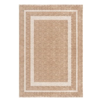 Beauty Home Χαλί Tropic Art 9138 133x190 Μπεζ,Λευκό