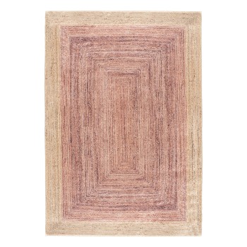 Beauty Home Χαλί Tropic Art 9139 160x230 Μπεζ,Ροζ