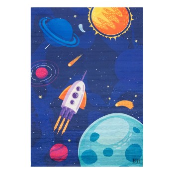 Beauty Home Χαλί παιδικό Fun Art 9549 120x180 Μπλε