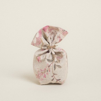 Beauty Home ΠΟΥΓΚΙ ΜΕ ΒΑΣΗ 8 x 12 cm ΚΛΑΣΙΚΟ ΦΛΟΡΑΛ ΜΠΕΖ