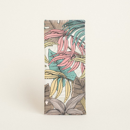 Beauty Home ΔΙΑΚΟΣΜΗΤΙΚΟ ΛΑΜΠΑΔΑΣ ΤΡΟΠΙΚΟ ΠΑΣΤΕΛ   35 x 22 cm