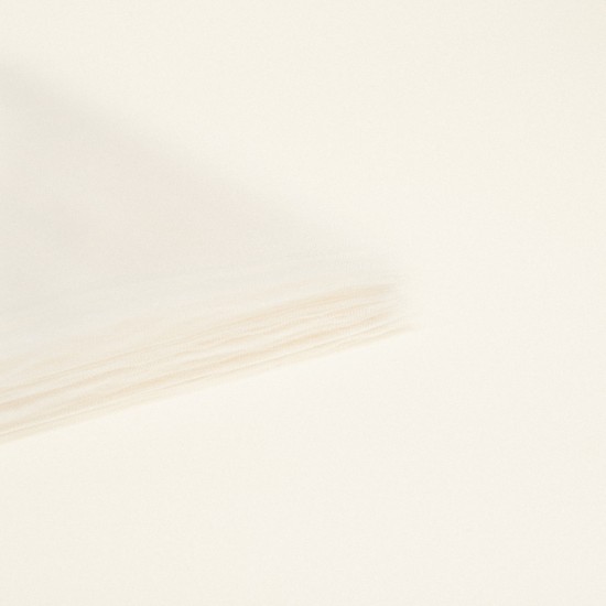 Beauty Home ΜΑΝΤΗΛΙ ΤΟΥΛΙ ΚΡΥΣΤΑΛΙΖΕ 100 ΤΜΧ  Εκρού 25 x 25 cm