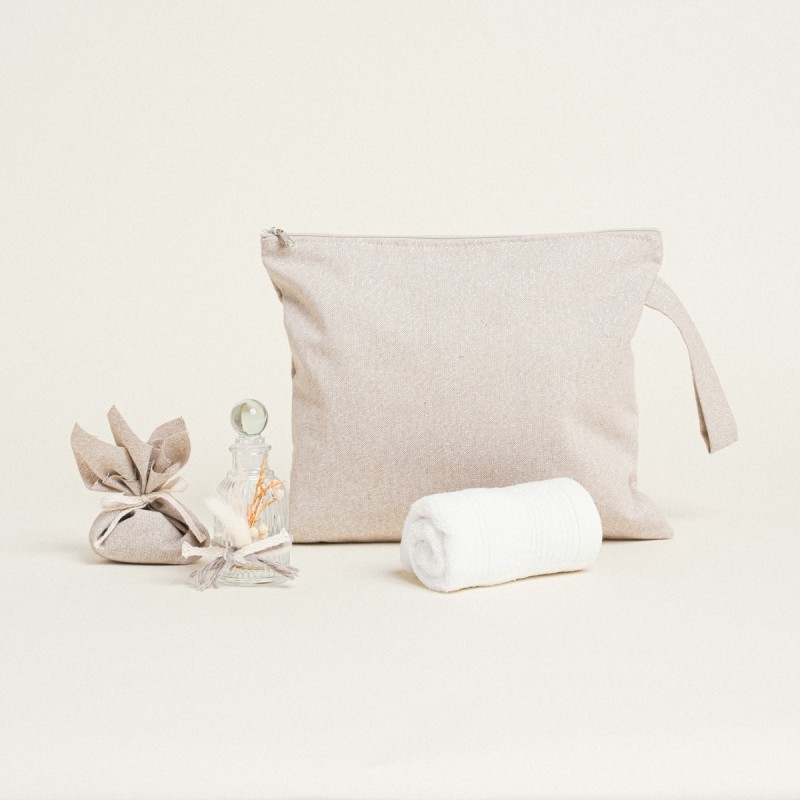 Beauty Home ΝΕΣΕΣΕΡ ΛΑΔΟΣΕΤ ΜΠΕΖ ΧΡΥΣΟ LUREX