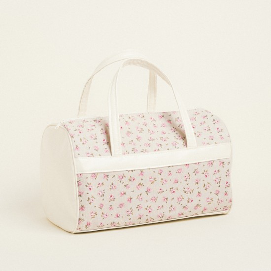 Beauty Home ΣΑΚ ΒΟΥΑΓΙΑΖ 45x30x30cm ΜΙΝΙ ΦΛΟΡΑΛ ΜΠΕΖ Beauty Home ΣΑΚ ΒΟΥΑΓΙΑΖ 45x30x30cm ΜΙΝΙ ΦΛΟΡΑΛ ΜΠΕΖ