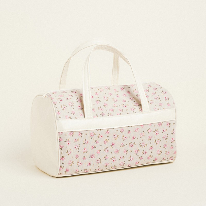 Beauty Home ΣΑΚ ΒΟΥΑΓΙΑΖ 45x30x30cm ΜΙΝΙ ΦΛΟΡΑΛ ΜΠΕΖ