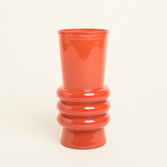 Beauty Home Γυάλινο Βάζο Ελάνη 25 CM Beauty Home Γυάλινο Βάζο Ελάνη 25 CM