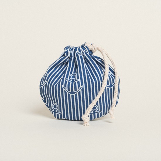 Beauty Home ΠΟΥΓΚΙ ΟΒΑΛ ΜΕ ΚΟΡΔΟΝΙ 13 x 14 cm ΑΓΚΥΡΑ ΡΙΓΕ ΜΠΛΕ Beauty Home ΠΟΥΓΚΙ ΟΒΑΛ ΜΕ ΚΟΡΔΟΝΙ 13 x 14 cm ΑΓΚΥΡΑ ΡΙΓΕ ΜΠΛΕ