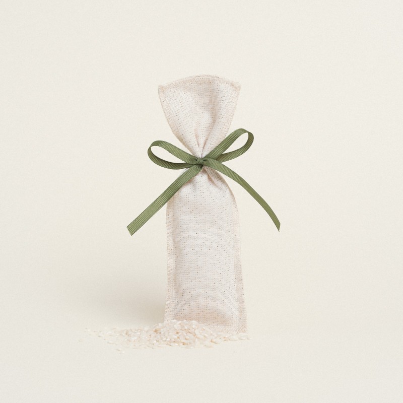 Beauty Home ΠΟΥΓΚΙ 6 x 19 cm ΕΚΡΟΥ ΧΡΥΣΟ LUREX ΜΑΚΡΟΣΤΕΝΟ