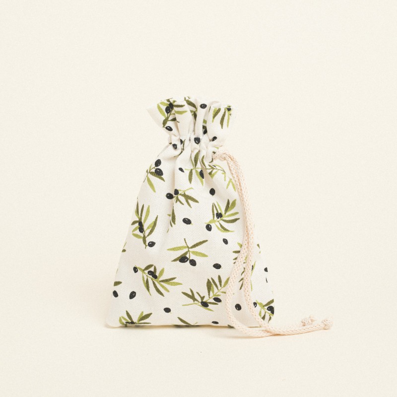 Beauty Home ΠΟΥΓΚΙ ΜΕ ΚΟΡΔΟΝΙ 12 x 17 cm  ΜΙΚΡΕΣ ΕΛΙΕΣ ΛΕΥΚΟ ΦΟΝΤΟ 140 CM