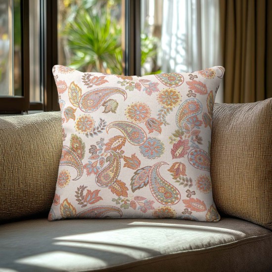 Beauty Home Μαξιλαροθήκη ΣΤΟΦΑ ΙΝΔΙΚΟ ΛΑΧΟΥΡΙ 45 x 45 cm Beauty Home Μαξιλαροθήκη ΣΤΟΦΑ ΙΝΔΙΚΟ ΛΑΧΟΥΡΙ 45 x 45 cm