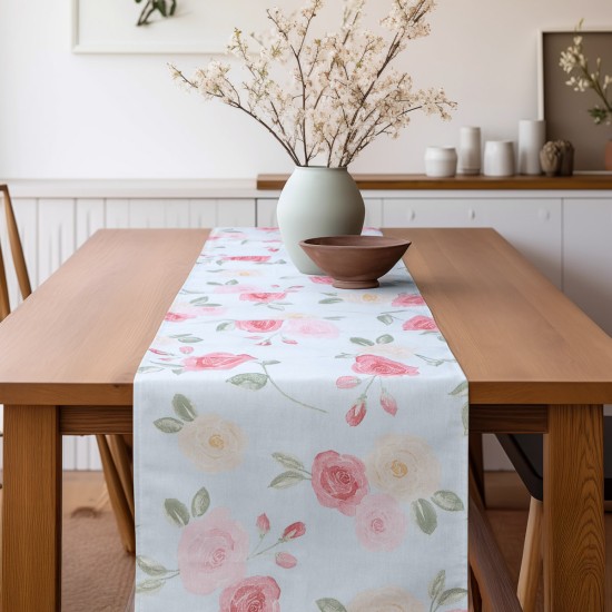 Beauty Home ΡΑΝΝΕΡ ΤΡΙΑΝΤΑΦΥΛΛΑ ΓΑΛΑΖΙΟ ΦΟΝΤΟ 32 cm x 2.5 m Beauty Home ΡΑΝΝΕΡ ΤΡΙΑΝΤΑΦΥΛΛΑ ΓΑΛΑΖΙΟ ΦΟΝΤΟ 32 cm x 2.5 m