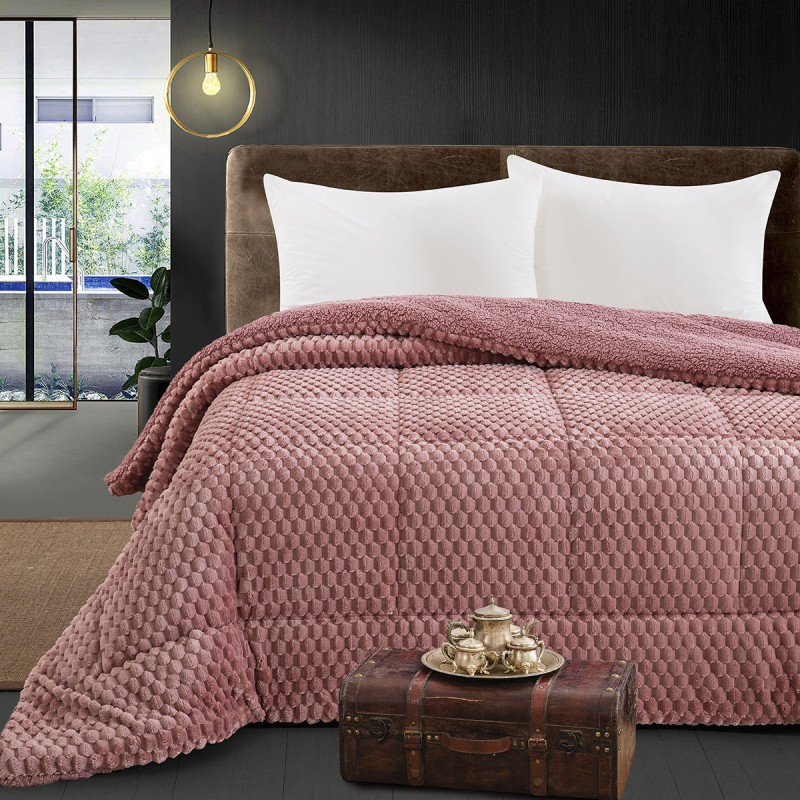 Beauty Home Κουβερτοπάπλωμα ημίδιπλο Art 12653 180x240 Σάπιο μήλο