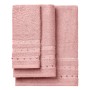 Beauty Home Σετ πετσέτες Art 3462 Σετ 3τμχ Ροζ