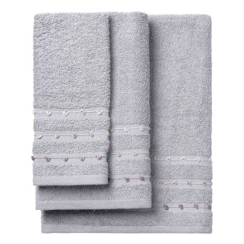Beauty Home Σετ πετσέτες Art 3465 Σετ 3τμχ Γκρι