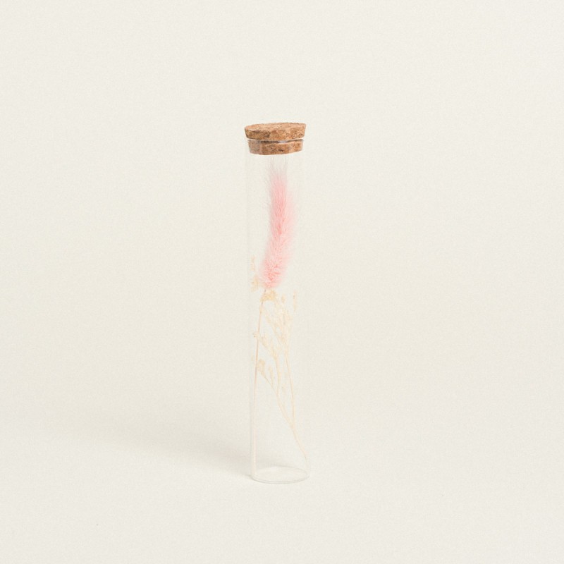 Beauty Home ΓΥΑΛΙΝΟΣ ΣΩΛΗΝΑΣ ΜΕ ΚΛΑΔΙΑ 3 x 18 cm