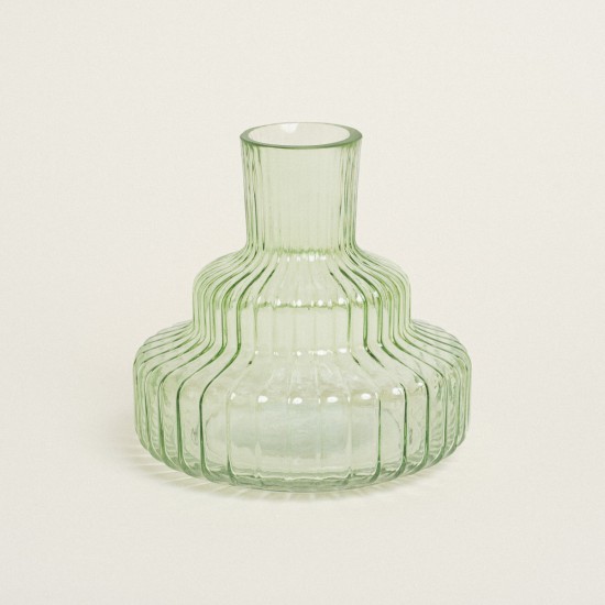 Beauty Home ΒΑΖΟ ΜΕ ΕΠΙΠΕΔΑ 15 x 14 cm Λαχανί Beauty Home ΒΑΖΟ ΜΕ ΕΠΙΠΕΔΑ 15 x 14 cm Λαχανί