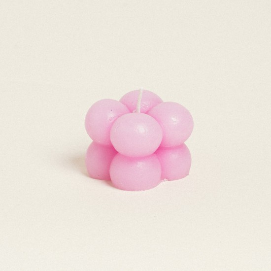 Beauty Home ΚΕΡΙ BUBBLE 3.6 x 3.6 cm Ροζ Beauty Home ΚΕΡΙ BUBBLE 3.6 x 3.6 cm Ροζ